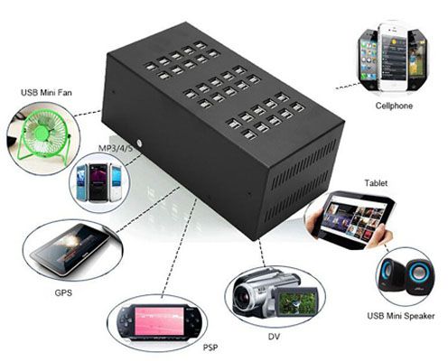 60Ports Universal Multi Port USB Charger