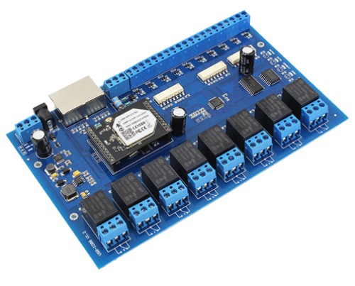 8 Channel Wireless Relay Control Board Manufacturing